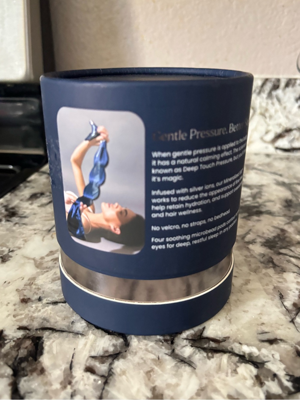 Nodpod Silk Weighted Eye Blanket - Picture 4 of 8